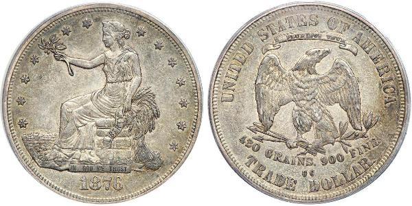 1 Доллар США (1776 - ) Серебро/Медь 