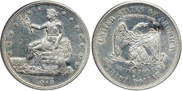 1 Доллар США (1776 - ) Серебро/Медь 