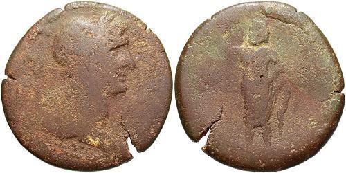 1 Драхма Римская империя (27BC-395) Бронза Траян (53-117)