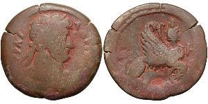 1 Драхма Римська імперія (27BC-395) Бронза Адріан (76 - 138) 