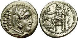 1 Драхма Македонське царство (800BC-146BC) Срібло Александр Македонський (356BC-323BC)