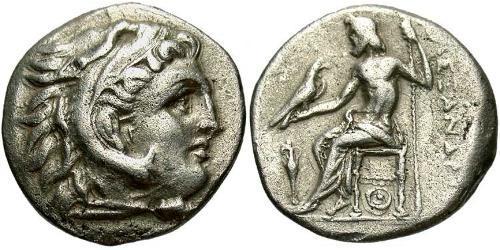 1 Драхма Македонське царство (800BC-146BC) Срібло Александр Македонський (356BC-323BC)