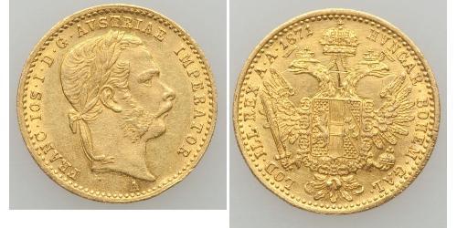 1 Дукат Австро-Венгрия (1867-1918) Золото Франц Иосиф I (1830 - 1916)