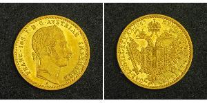 1 Дукат Австро-Угорщина (1867-1918) Золото Франц Иосиф I (1830 - 1916)