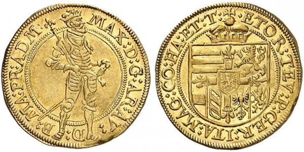 1 Дукат Австрія Золото Maximilian III, Archduke of Austria (1558 – 1618)