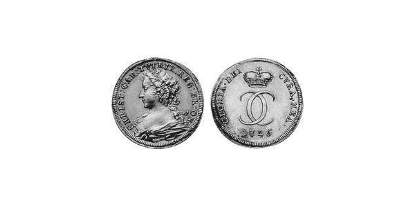 1 Дукат Ансбах (1398–1792) Золото Charles William Frederick, Margrave of Brandenburg-Ansbach (1712 – 1757)