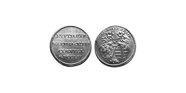 1 Дукат Ансбах (княжество) (1398–1792) Золото Charles William Frederick, Margrave of Brandenburg-Ansbach (1712 – 1757)