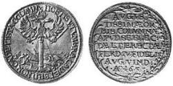 1 Дукат Аугсбург (1276 - 1803) Золото 