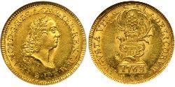 1 Дукат Аугсбург (1276 - 1803) Золото Франц I Стефан(1708-1765)