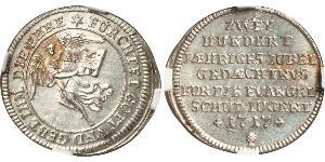 1 Дукат Аугсбург (1276 - 1803) Золото 