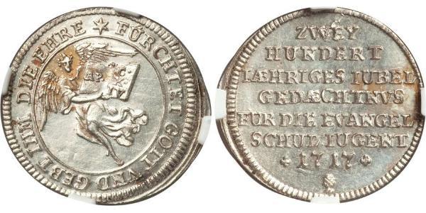 1 Дукат Аугсбург (1276 - 1803) Золото 