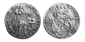 1 Дукат Бавария (курфюршество) (1623 - 1806) Золото Фердинанд Мария (курфюрст Баварии)(1636 – 1679)