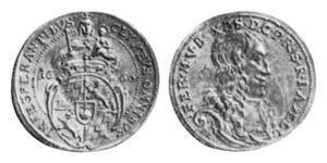 1 Дукат Бавария (курфюршество) (1623 - 1806) Золото Фердинанд Мария (курфюрст Баварии)(1636 – 1679)