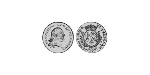 1 Дукат Бавария (курфюршество) (1623 - 1806) Золото 
