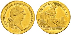 1 Дукат Баварія (курфюрство) (1623 - 1806) Золото 