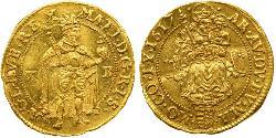 1 Дукат Габсбурзька імперія (1526-1804) Золото Matthias, Holy Roman Emperor (1557 - 1619)