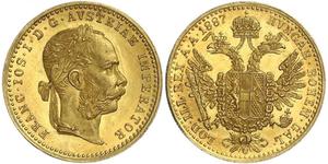 1 Дукат Габсбурзька імперія (1526-1804) Золото Франц Иосиф I (1830 - 1916)