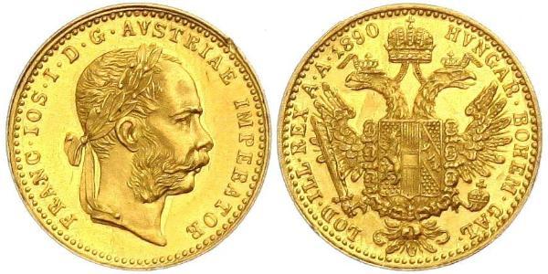 1 Дукат Габсбурзька імперія (1526-1804) Золото Франц Иосиф I (1830 - 1916)