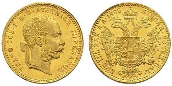 1 Дукат Габсбурзька імперія (1526-1804) Золото Франц Иосиф I (1830 - 1916)