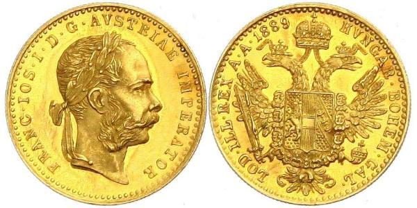 1 Дукат Габсбурзька імперія (1526-1804) Золото Франц Иосиф I (1830 - 1916)