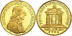 1 Дукат Зальцбург Золото Count Hieronymus von Colloredo (1732 - 1812)