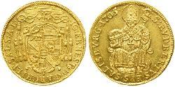 1 Дукат Зальцбург Золото Johann Ernst von Thun und Hohenstein