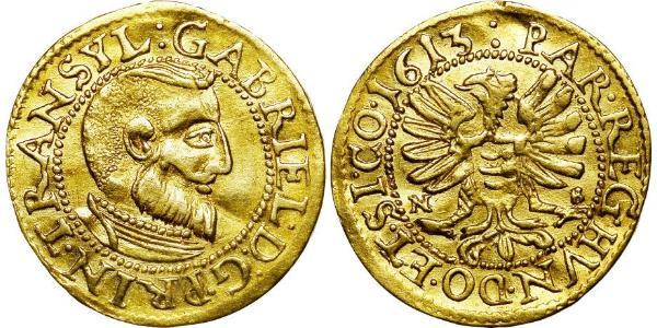 1 Дукат Княжество Трансильвания (1571-1711) Золото Gabriel Báthory (1589 – 1613)