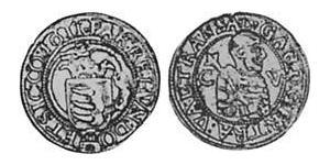 1 Дукат Князівство Трансильванія (1571-1711) Золото Gabriel Báthory (1589 – 1613)