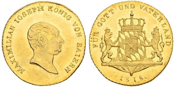 1 Дукат Королевство Бавария (1806 - 1918) Золото 