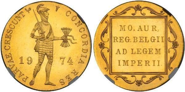 1 Дукат Королівство Нідерланди (1815 - ) Золото 