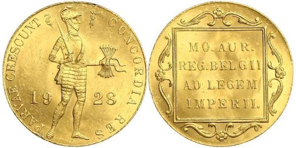 1 Дукат Королівство Нідерланди (1815 - ) Золото 