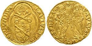 1 Дукат Папская область (752-1870) Золото Павел II (1417-1471)