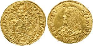 1 Дукат Папская область (752-1870) Золото Юлий III (1487- 1555)