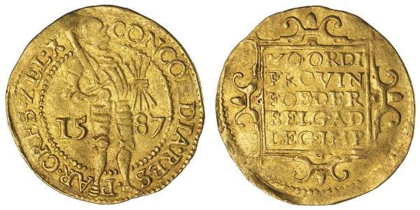 1 Дукат Республика Соединённых провинций (1581 - 1795) Золото 