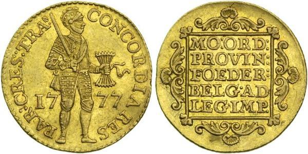 1 Дукат Республика Соединённых провинций (1581 - 1795) Золото 