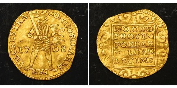 1 Дукат Республика Соединённых провинций (1581 - 1795) Золото 