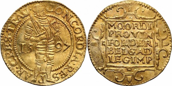 1 Дукат Республика Соединённых провинций (1581 - 1795) Золото 