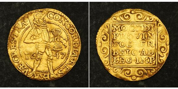 1 Дукат Республика Соединённых провинций (1581 - 1795) Золото 