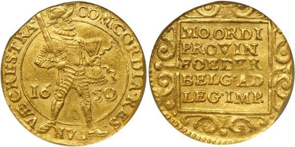 1 Дукат Республика Соединённых провинций (1581 - 1795) Золото 