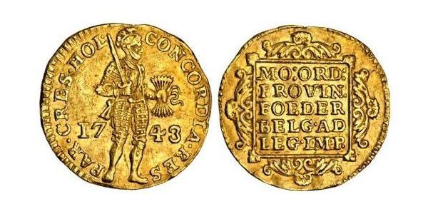 1 Дукат Республика Соединённых провинций (1581 - 1795) Золото 