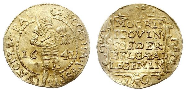 1 Дукат Республика Соединённых провинций (1581 - 1795) Золото 