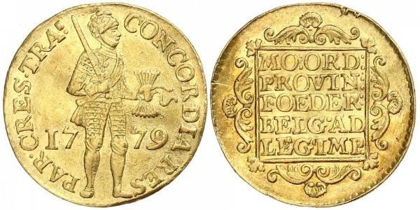 1 Дукат Республика Соединённых провинций (1581 - 1795) Золото 