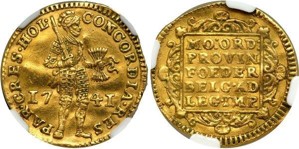 1 Дукат Республика Соединённых провинций (1581 - 1795) Золото 