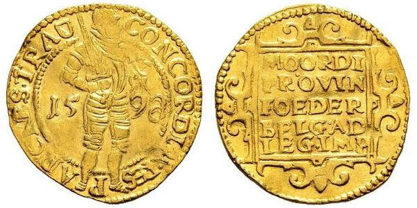 1 Дукат Республика Соединённых провинций (1581 - 1795) Золото 