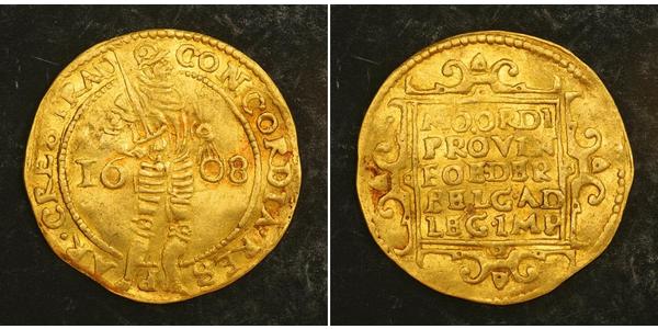 1 Дукат Республика Соединённых провинций (1581 - 1795) Золото 