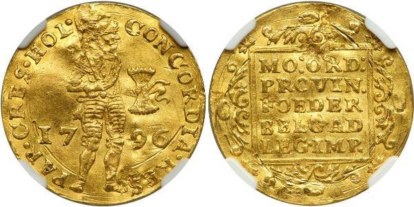 1 Дукат Республика Соединённых провинций (1581 - 1795) Золото 
