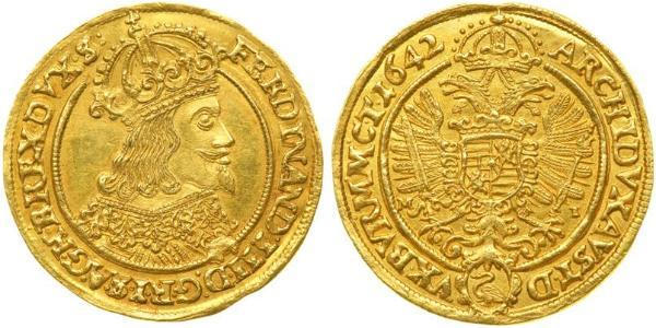 1 Дукат Священная Римская империя (962-1806) / Австрия Золото Ferdinand III, Holy Roman Emperor (1608-1657)