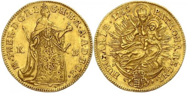 1 Дукат Угорщина Золото Maria Theresa of Austria (1717 - 1780)