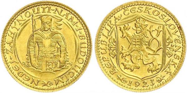 1 Дукат Чехословакия (918-1992) Золото 