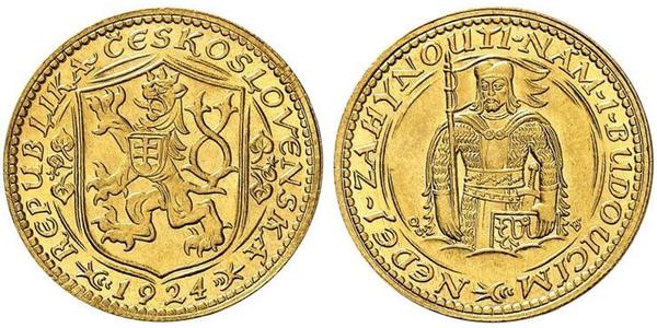 1 Дукат Чехословакія (1918-1992) Золото 